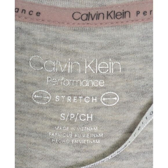 Calvin Klein Performance Stretch Open Knit Sweater Sleeveless Duster Long Vest S - Picture 3 of 12